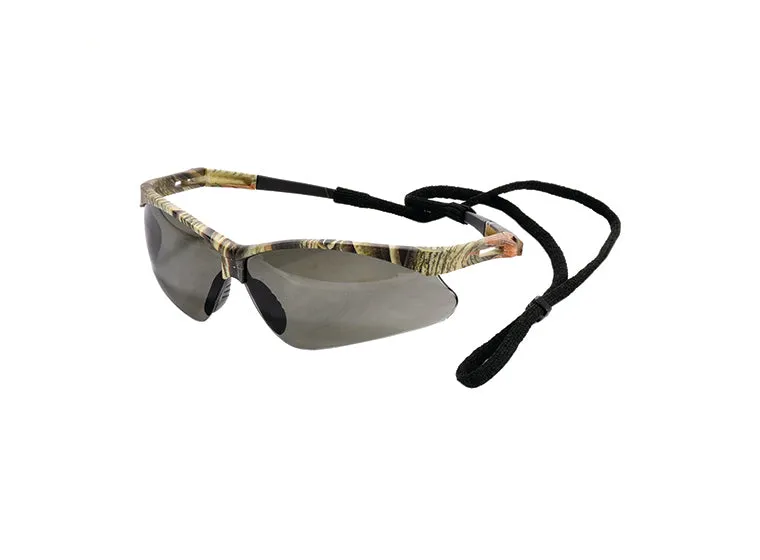 # 16745  SAFETY GLASSES, GRAY LENSES CAMO FRAME