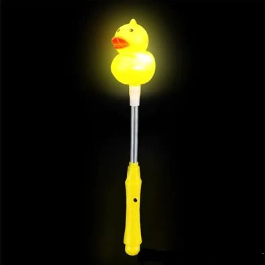 10" Light Up Ducky Wand (Dozen)