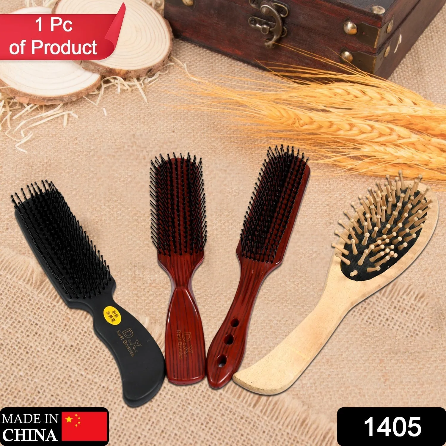 1405 Salon Anti-Static Hairdressing Hair Styling Comb Brush Tool (1 pc)