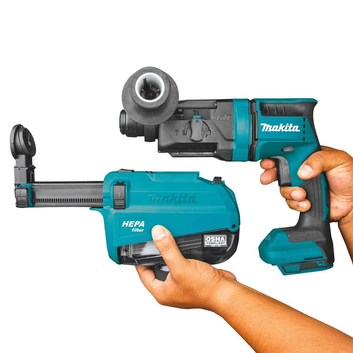 18V LXT® Lithium‑Ion Brushless Cordless 11/16" AVT® Rotary Hammer, accepts SDS‑PLUS bits, AWS® Capable