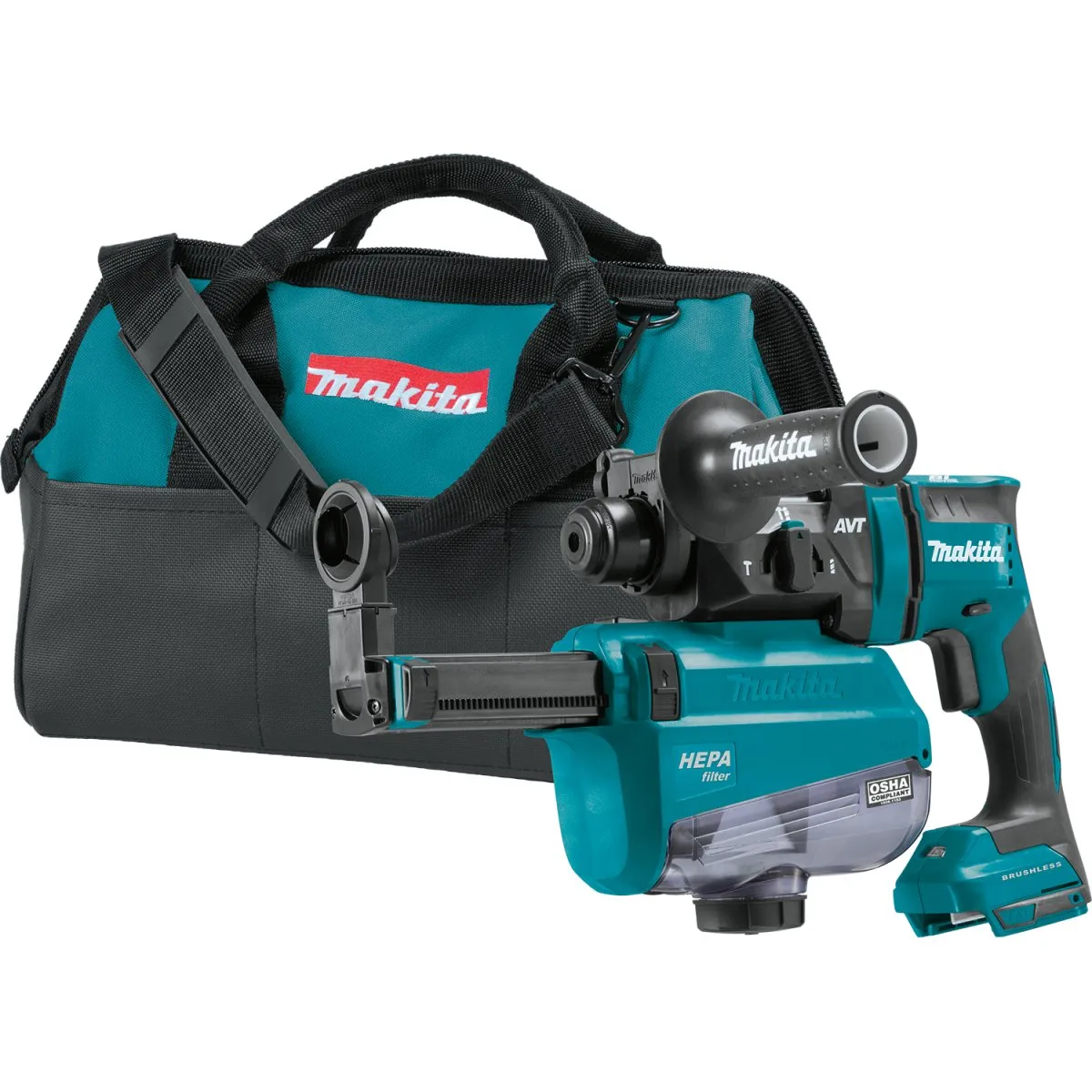 18V LXT® Lithium‑Ion Brushless Cordless 11/16" AVT® Rotary Hammer, accepts SDS‑PLUS bits, AWS® Capable