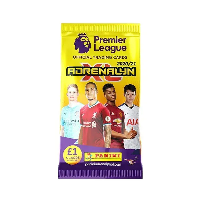 2020-21 Panini Adrenalyn Premier League Cards BOX (70 Packs EA)