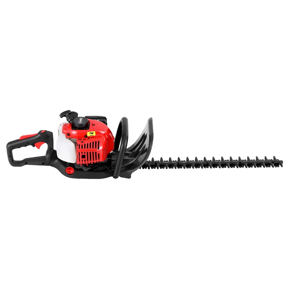 25.4CC Petrol Hedge Trimmer, 24" Dual Blade, Low Vibration - Giantz