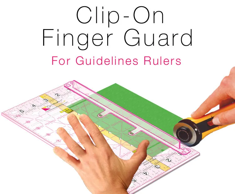 3-Guidelines-Ruler-Perfect4Pattern Set with Free Seam Guides