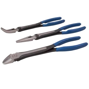 3 Piece Long Reach Heavy Duty Pliers Set