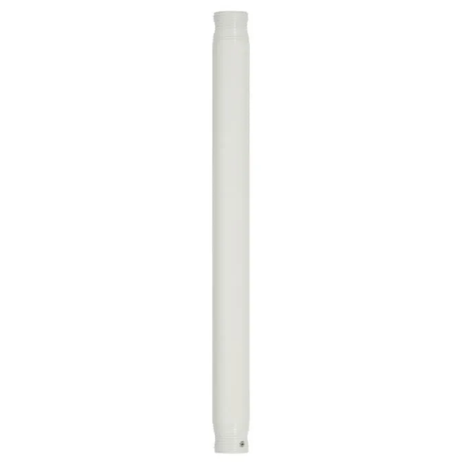 3/4 ID x 18-Inch Downrod, White Finish