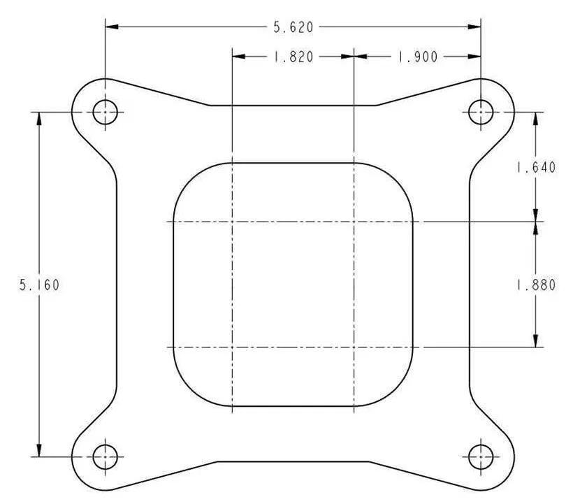 750 CFM 4-Barrel HP Series Race Carburettor