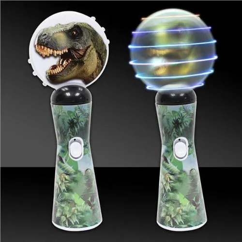 8 Inch LED T-Rex Coin Spinner Wand