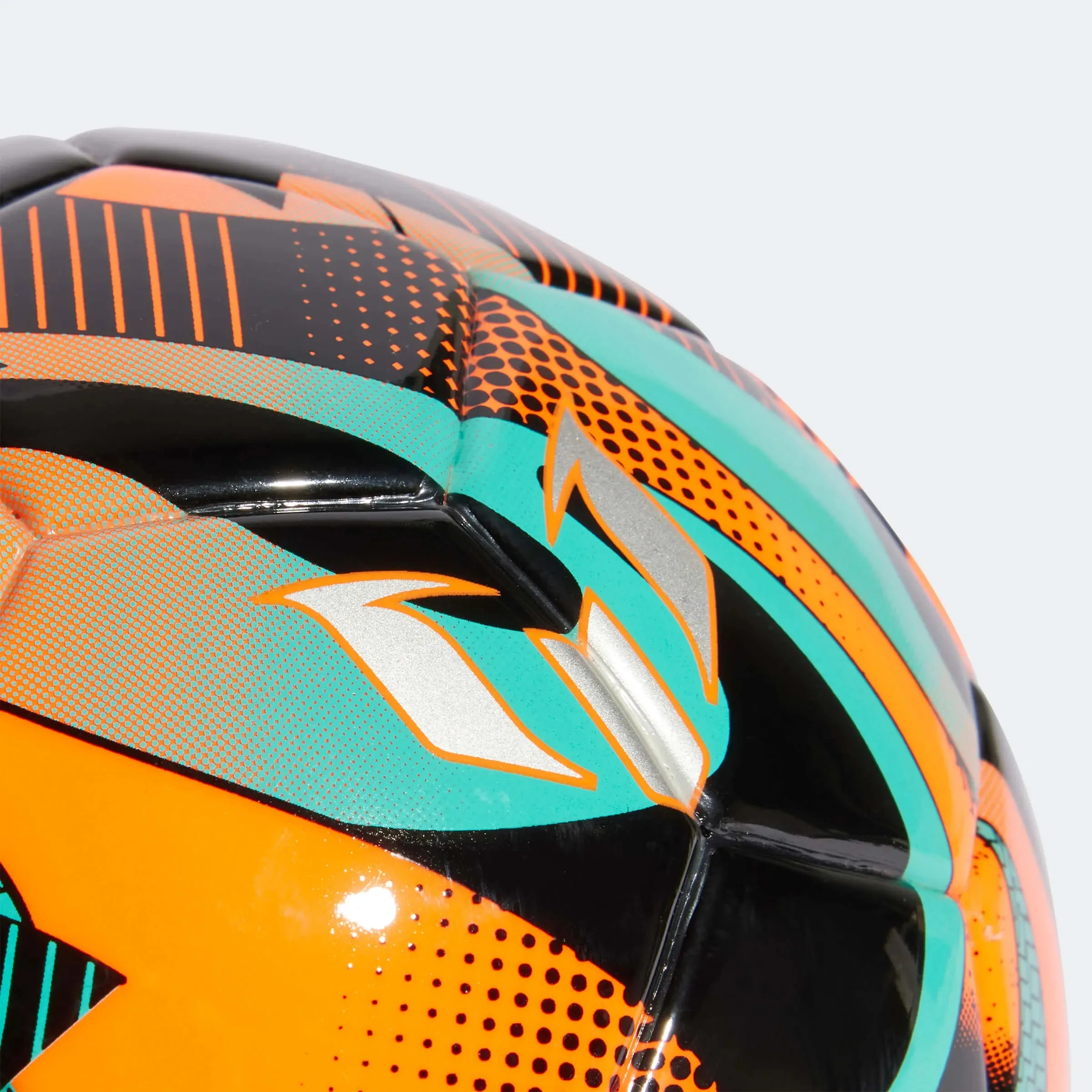 adidas Messi Mini Ball - Orange-Mint Rush-Black