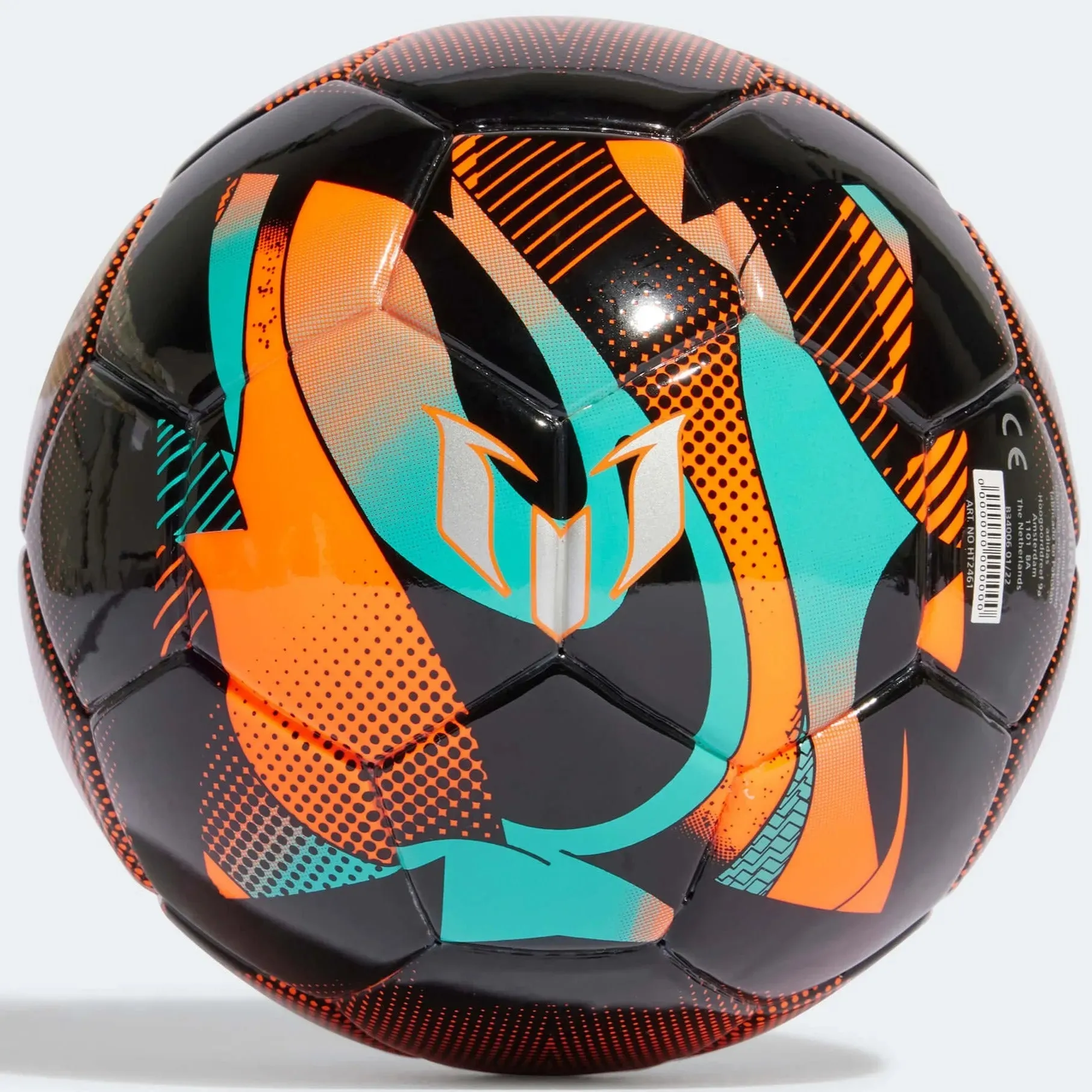 adidas Messi Mini Ball - Orange-Mint Rush-Black