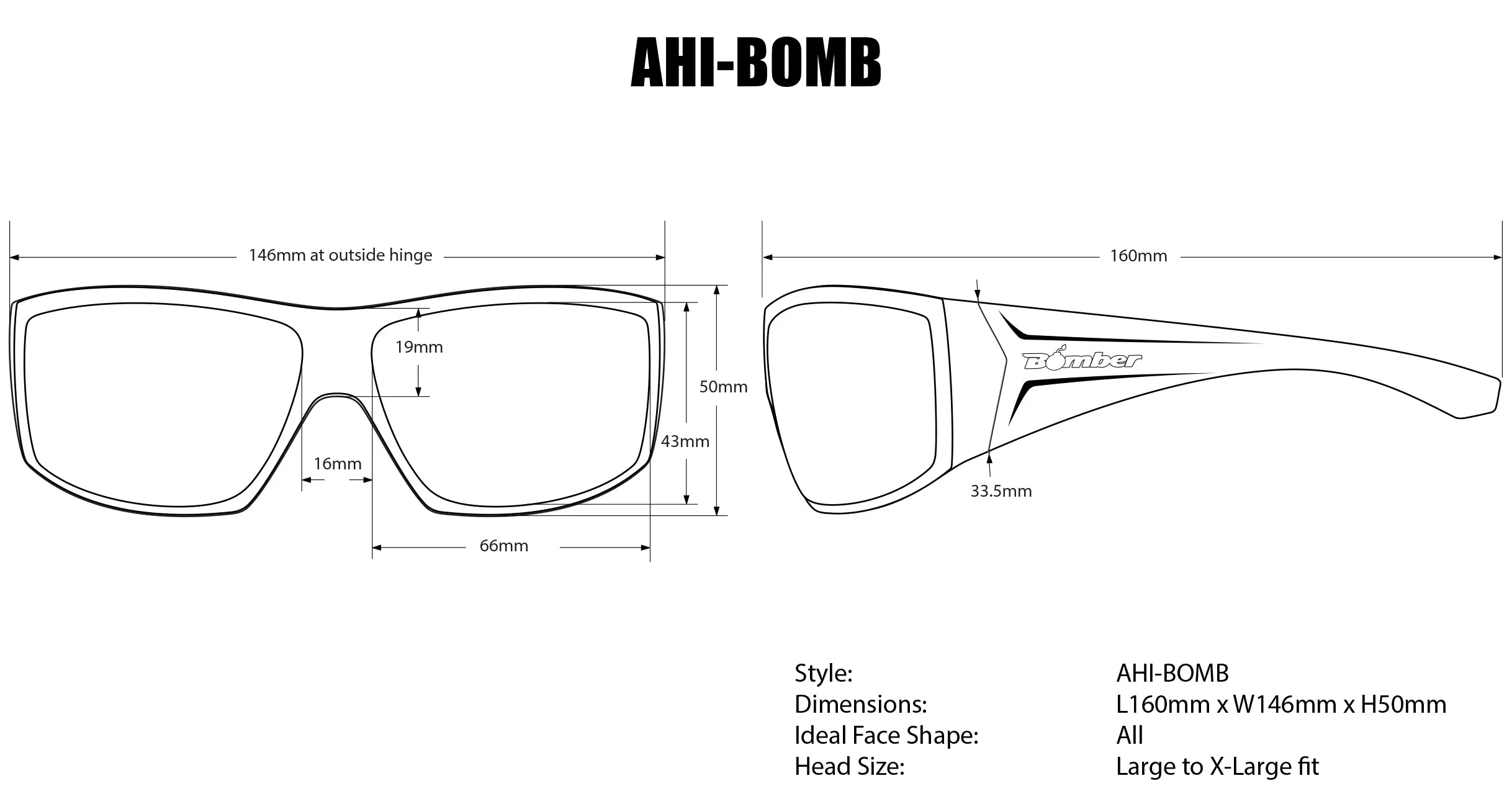 AHI Safety - Red Mirror Crystal