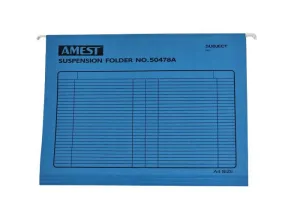 Amest Suspension File A4 50/box Blue