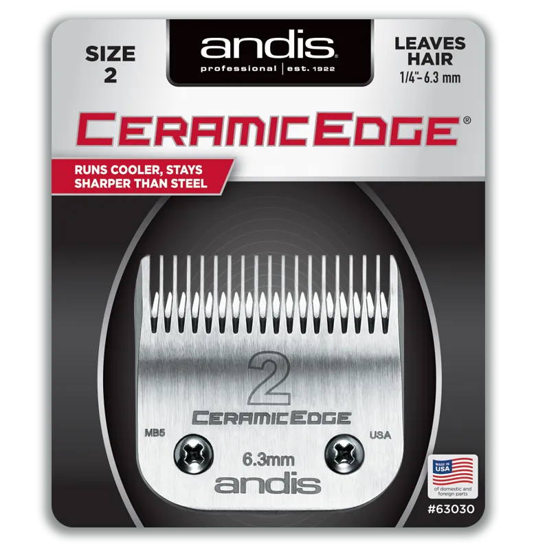 Andis CeramicEdge Detachable Blade, Size #2