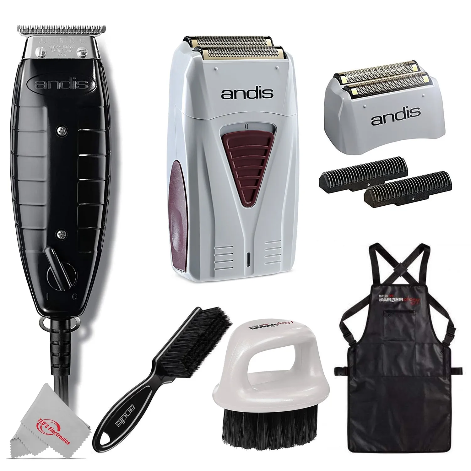 Andis GTX T-Outliner Trimmer 04775   17150 Shaver with Replacement Head and Cutters   More Tools