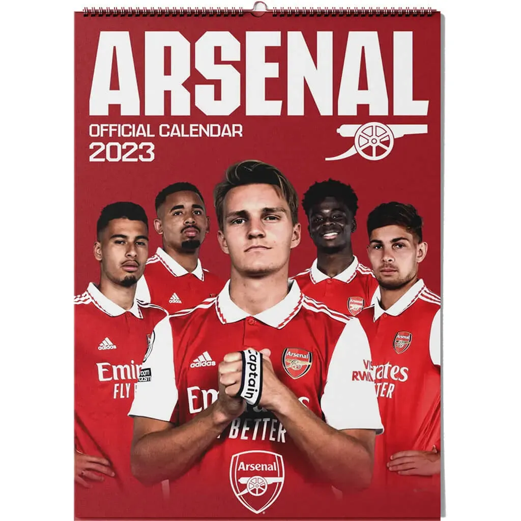 Arsenal 2023 Official Calendar