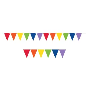 Assorted Mini Paper Pennant Banner