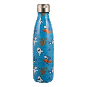 Avanti 500ml Fluid Vacuum Bottle - Surfing Shark