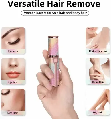 Battery Operated 2in1 EyeBrow Trimmer Shaver For Ladies CF-001B