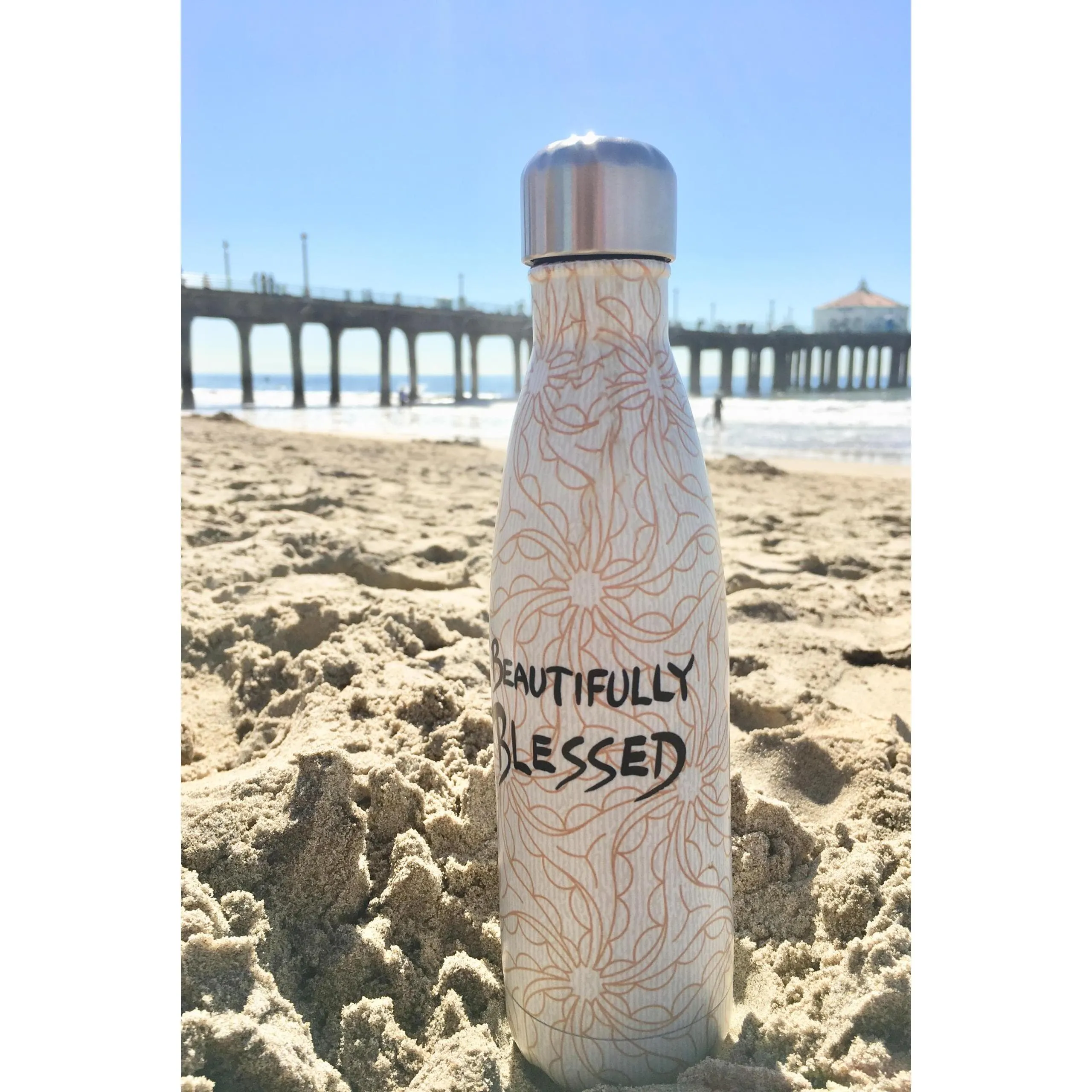 Beautifully Blessed Stainless Steel Bottle