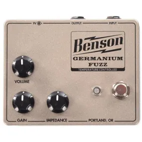 BENSON AMPS Germanium Fuzz (Champagne)