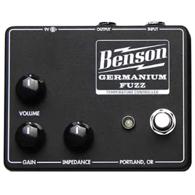 BENSON AMPS Germanium Fuzz (Studio Black)