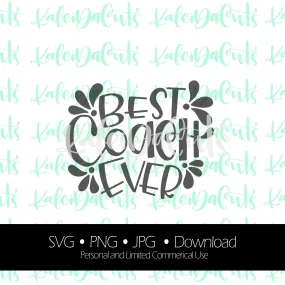 Best Coach Ever Digital Download.