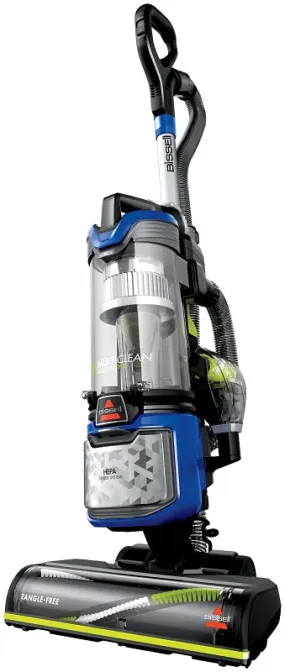 Bissell MultiClean 3409 Allergen Pet Rewind Upright Vacuum, 1 L Vacuum, HEPA SmartSeal Allergen System Filter, 5.3 V :EA: QUANTITY: 1