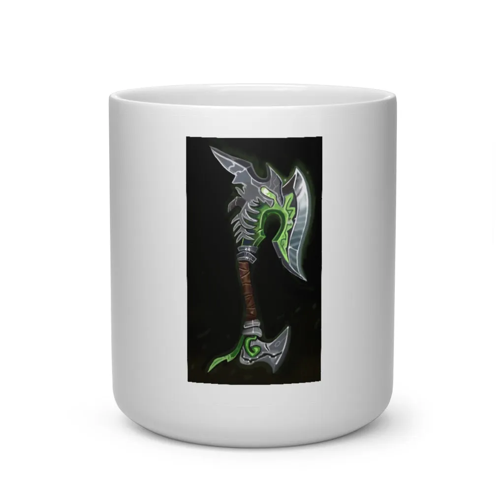 Bone Crusher Scythe Heart Shape Mug