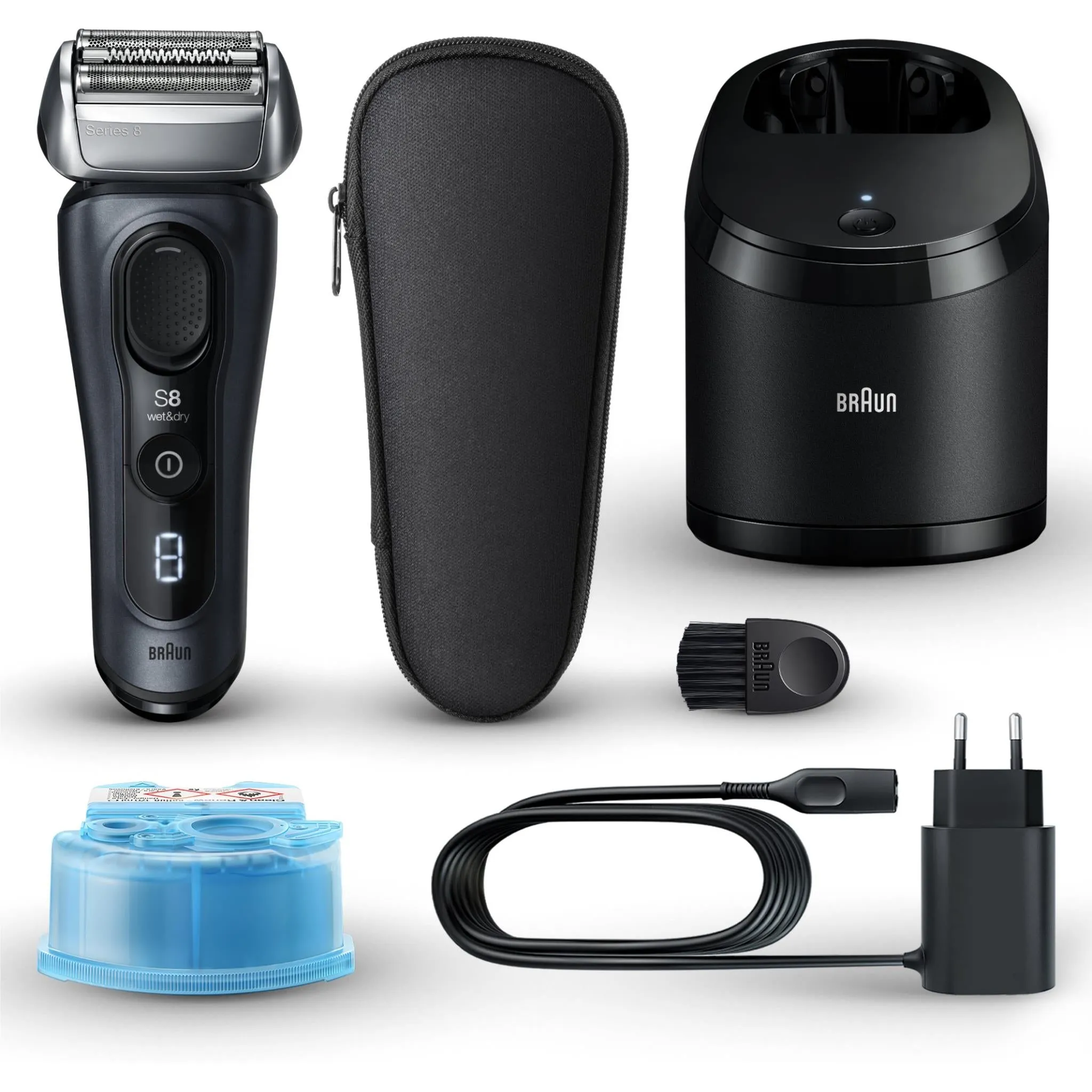 Braun Series 8 8563cc Wet & Dry Shaver