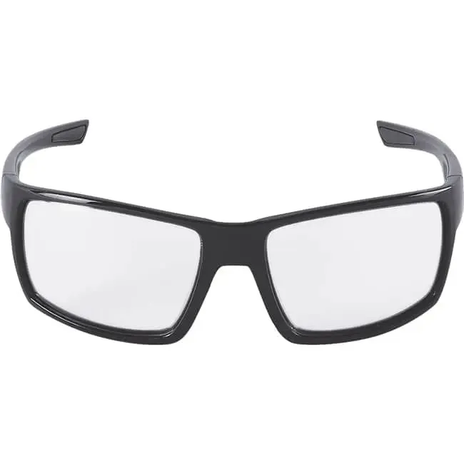 BULLHEAD SAFETY - Sawfish Anti-Fog Lens, Matte Black Frame Safety Glasses, Clear