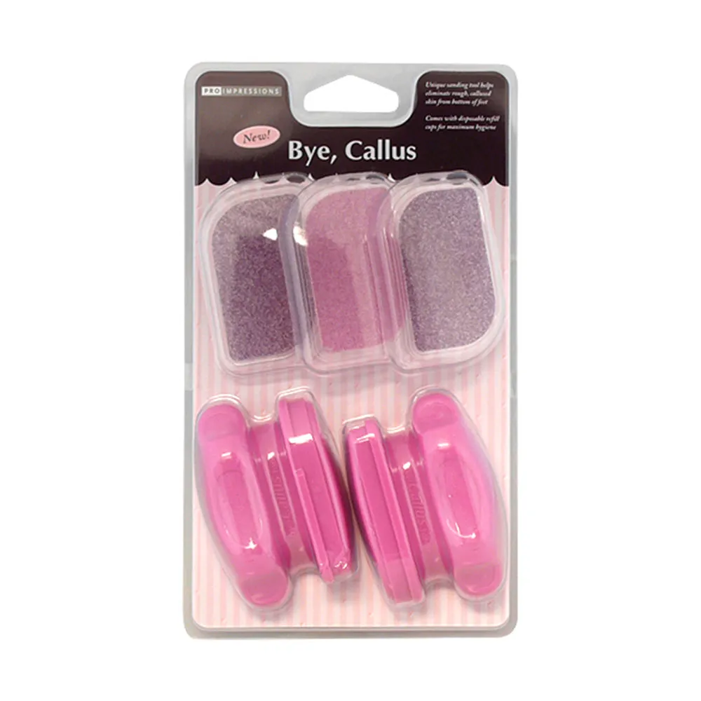 Bye Callus Disposable Foot File - S Type Purple 60 Grit