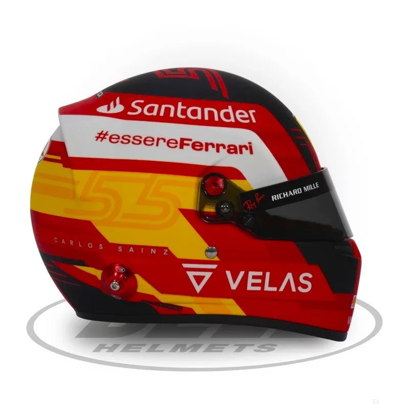 Carlos Sainz Mini Helmet 1:2 scale, 2022