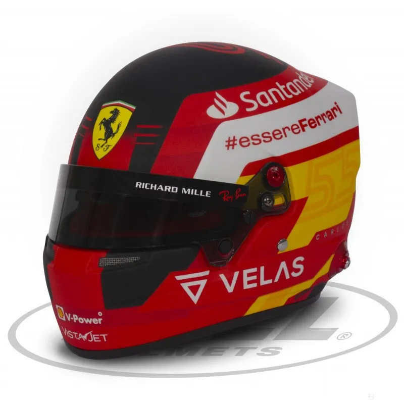 Carlos Sainz Mini Helmet 1:2 scale, 2022