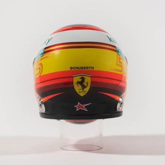 Carlos Sainz Mini Helmet 2021 1:2