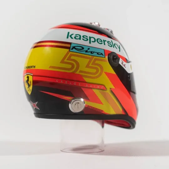 Carlos Sainz Mini Helmet 2021 1:2