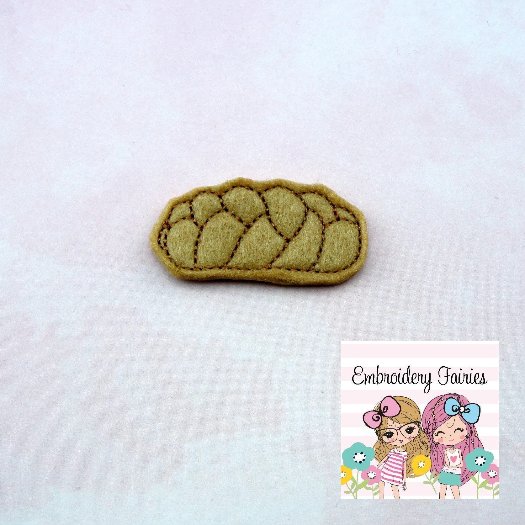 Challah Feltie File -  Bread Feltie Design - Jewish Feltie Design - Feltie Pattern - Feltie Download - Planner Clip Design - Shabbot Feltie