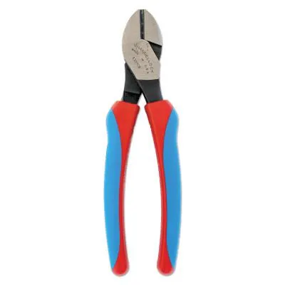 Channellock® Long Nose Pliers Angled, Angled Needle Nose, High Carbon Steel, 9 5/8 in, E388CB-BULK