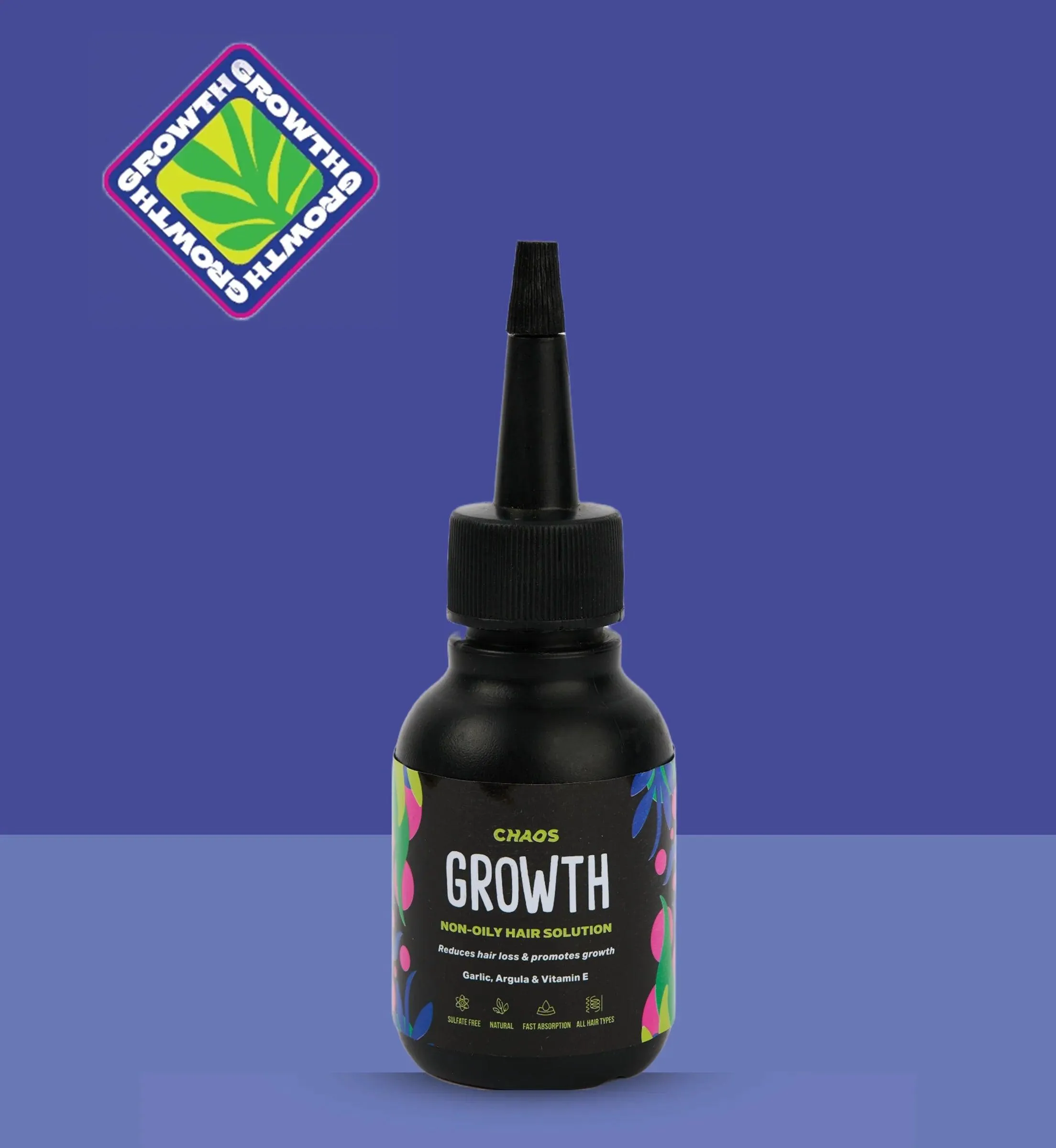 Chaos Natural Hair Solution Growth 60ML