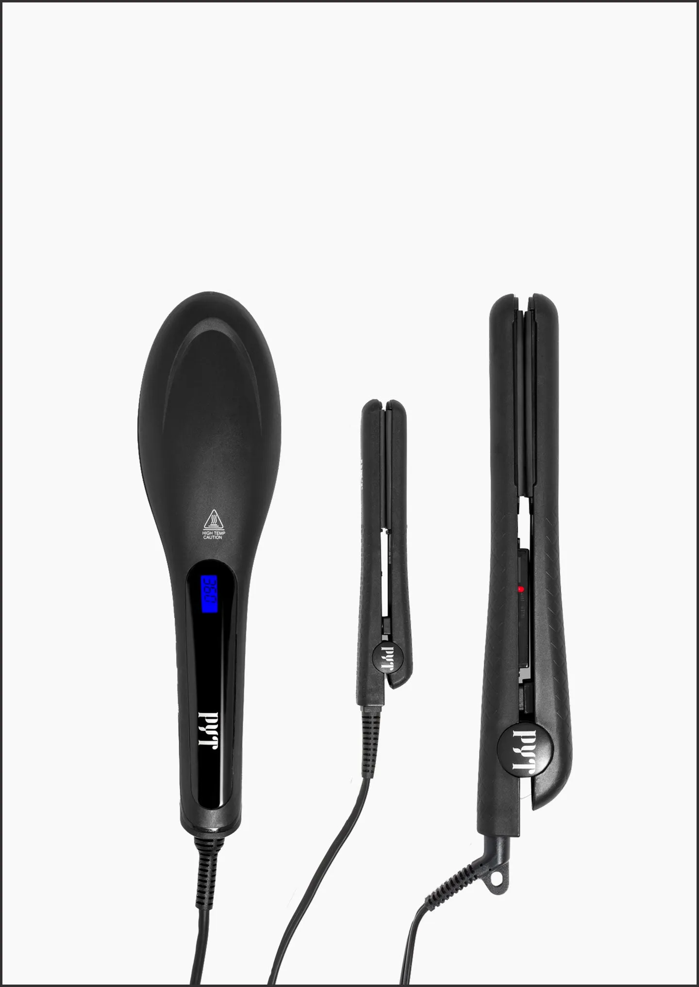 Chloe Set: Thermal Styling Brush, Ceramic Styler, Mini Styler