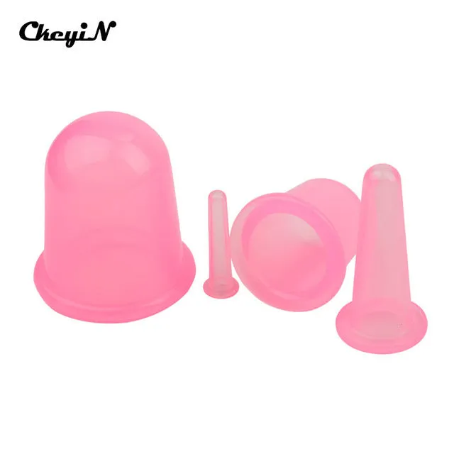 CkeyiN 110-220V Rechargeable Women Epilator Depilator Lady Shaver Hair Removal Device Silicone Vacuum Cupping Cups Body Massager