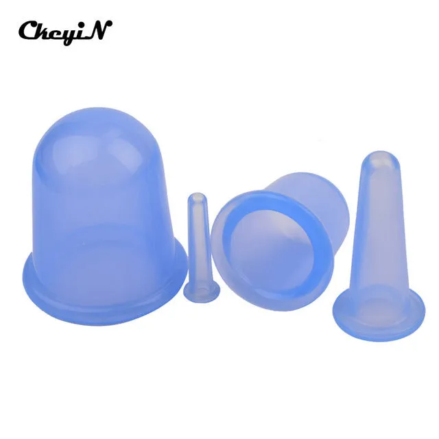 CkeyiN 110-220V Rechargeable Women Epilator Depilator Lady Shaver Hair Removal Device Silicone Vacuum Cupping Cups Body Massager