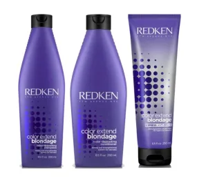 Color Extend Blondage Wheat Amino Acids Glycerine Treatment Kit 3 Itens - Redken