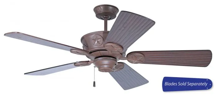 Craftmade CP52AG - 52 Inch Ceiling Fan, Blade Options Aged Bronze Textured