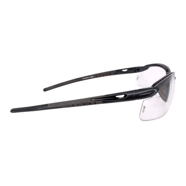 Crossfire ES5 Clear Lens Bifocal Safety Glasses, Ultra Light Premium Safety Eyewear