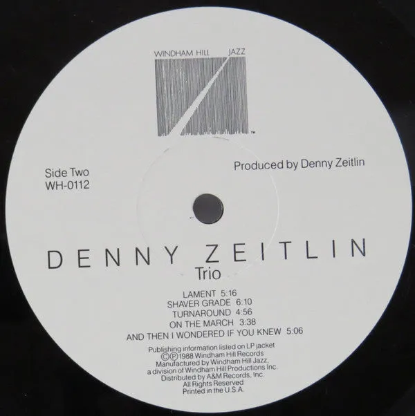 Denny Zeitlin - Trio - LP