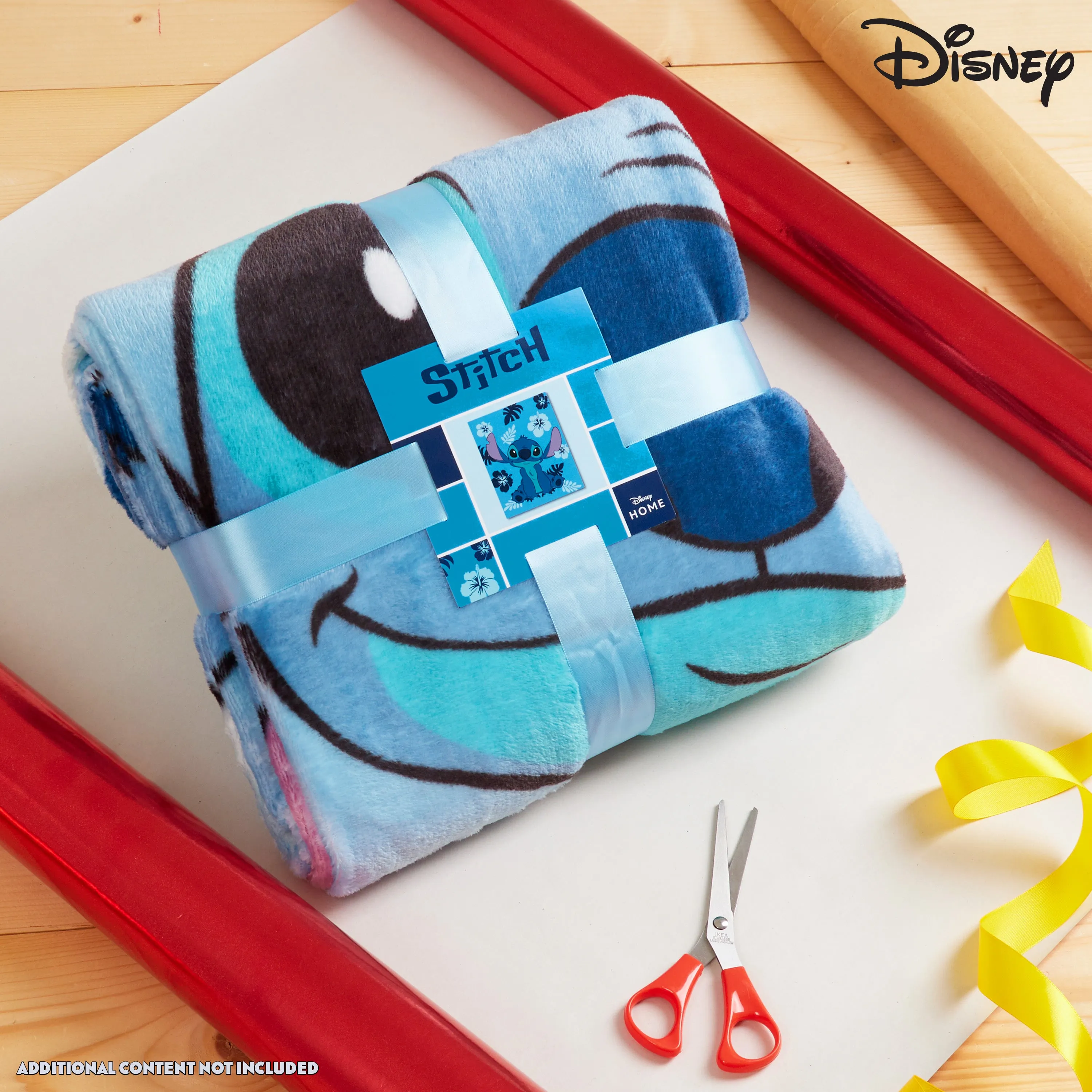 Disney Stitch Fleece Blanket Super Soft Blanket - Light Blue Stitch