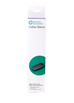 Doctor Greene's Callus Rasp Shaver