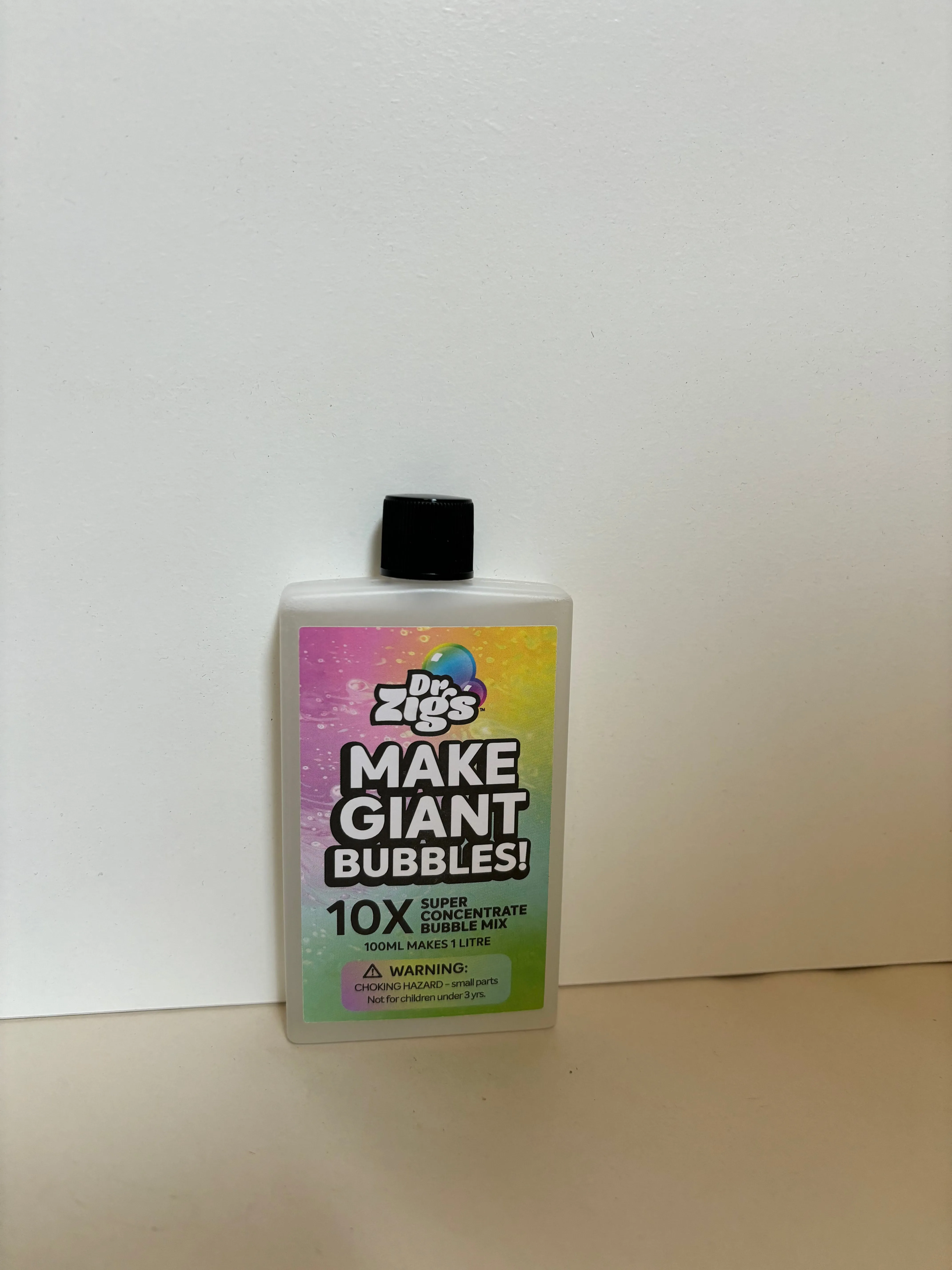 Dr Zigs 100ml C10 Bubble Mix (makes 1 litre) - Travel Size