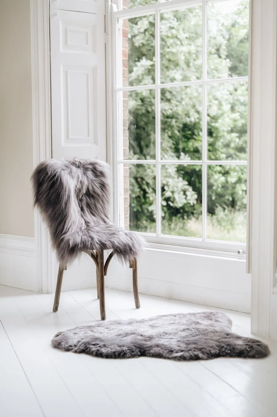 Dyed Icelandic Sheepskin Rug (Short Hair)