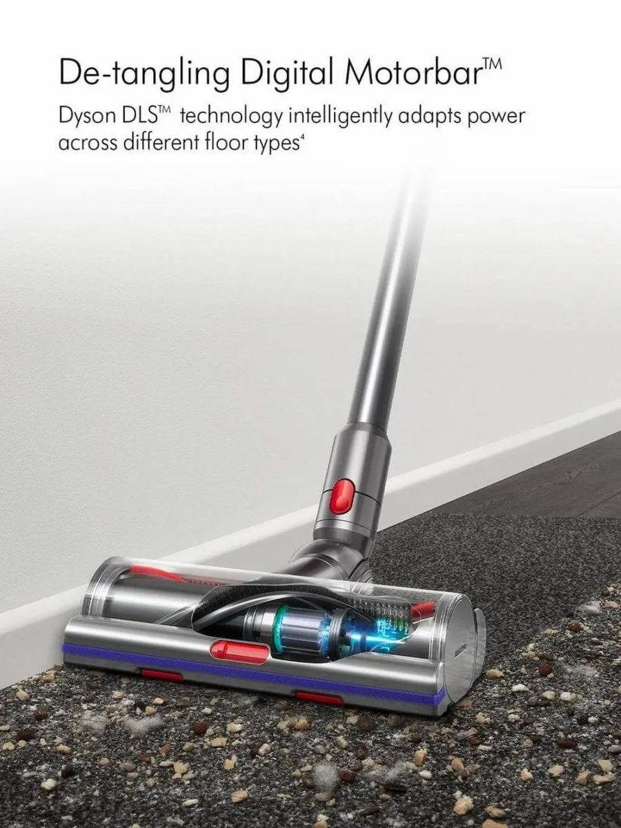 Dyson V15DETECTABSNEW Detect Absolute Stick Vacuum Cleaner  60 Minutes Run Time  Yellow